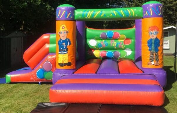 Fireman Sam Velcro Castle With Slide – Changeable Themes