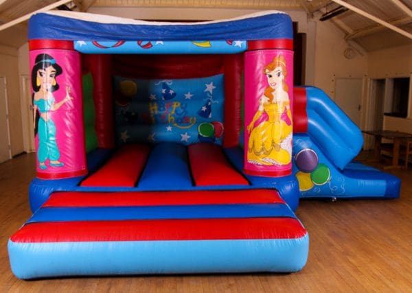 Princess 17 x 15 Velcro Castle With Slide – Changeable Themes