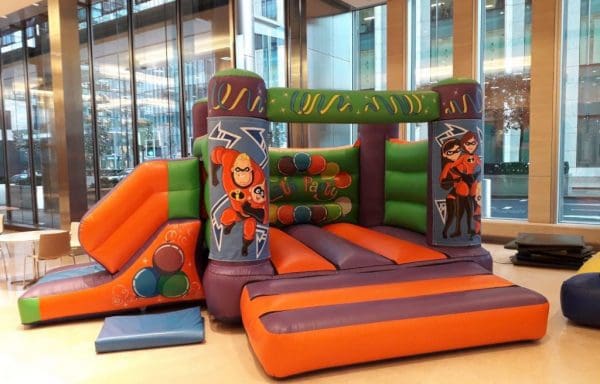 The Incredible Velcro Castle With Slide – Changeable Themes