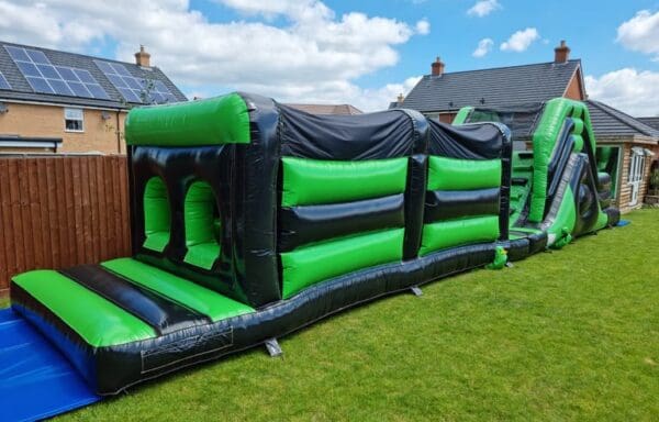 45ft Green & Black Obstacle Course