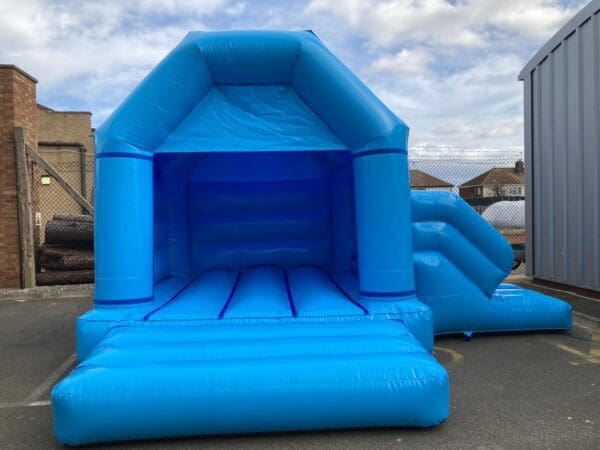 Pastel Blue Castle With Slide