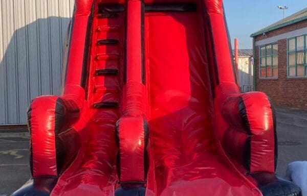Shiny Red & Black Slide